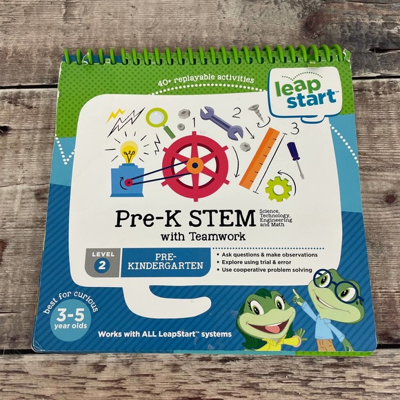 Mua LeapStart Pre-Kindergarten Activity Book: Pre-K STEM  Science Technology Engineering Math And Teamwork B01dxulncc